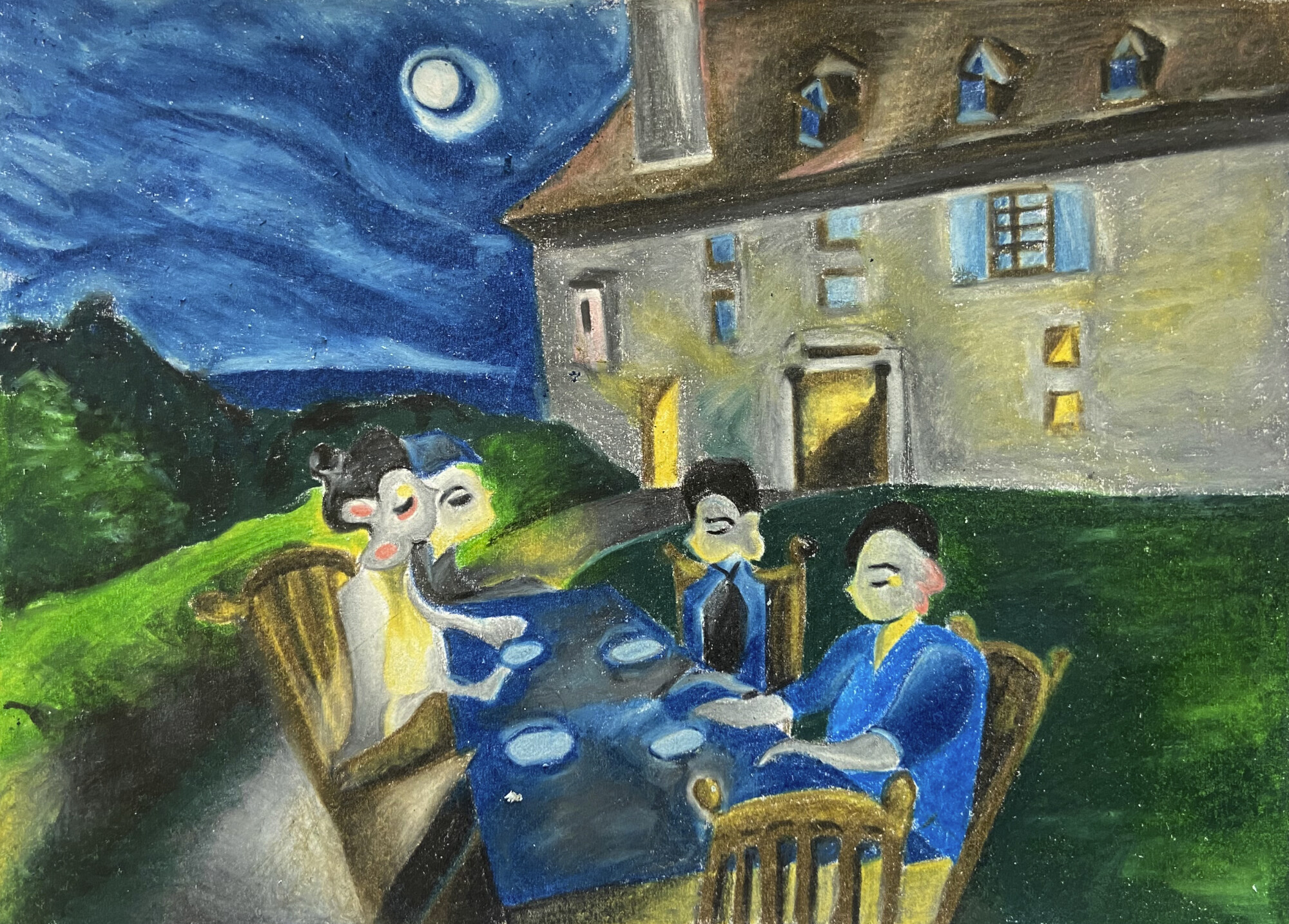 esquisse-diner